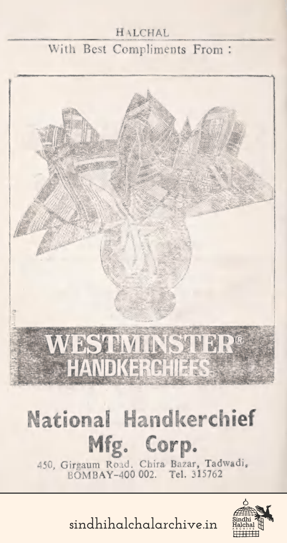 Image of AD Westminster Handkerchiefs